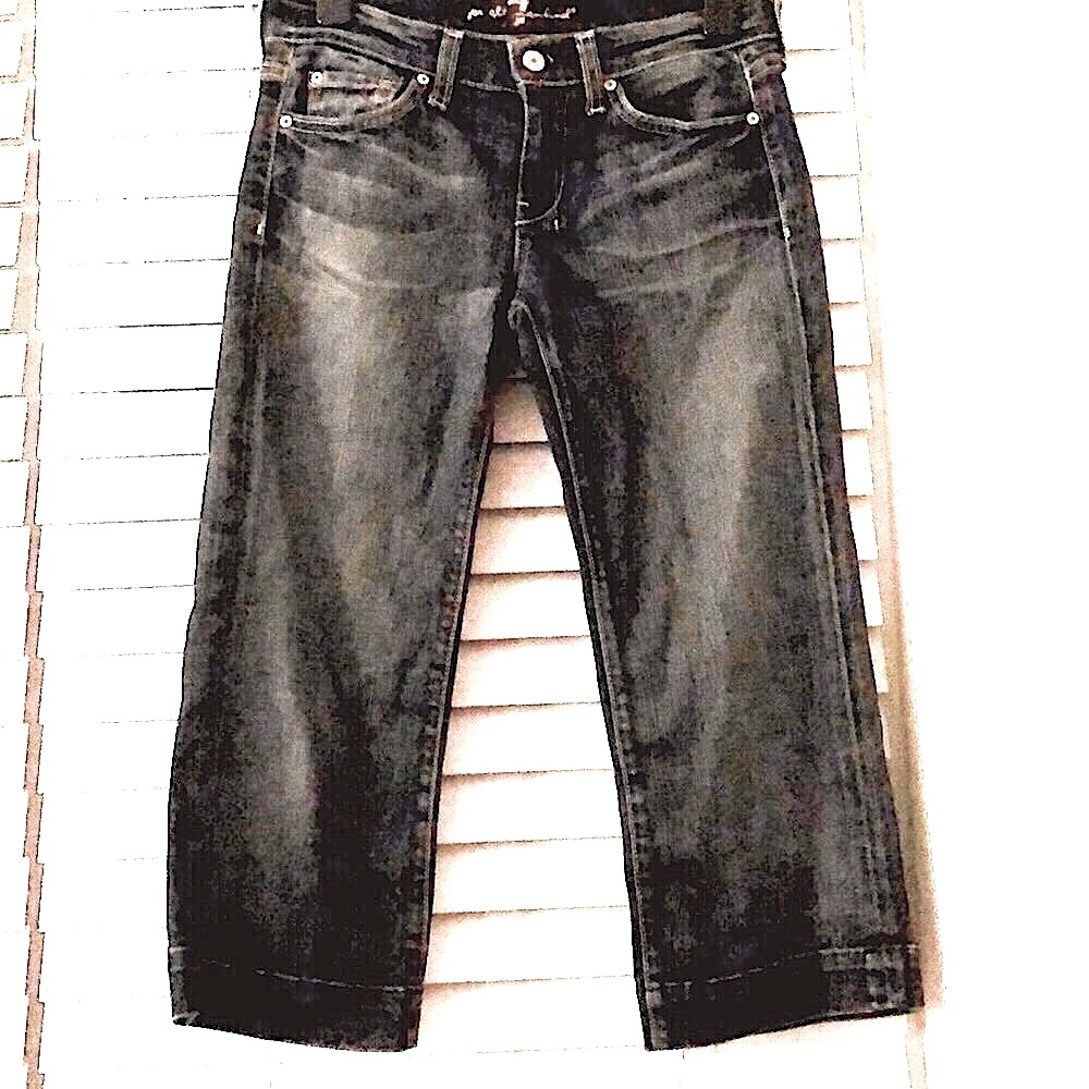 Seven crop dojo jeans
